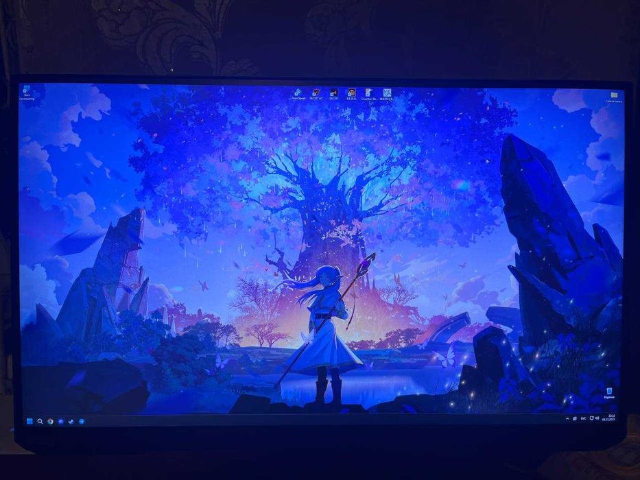 Монитор: 27" Samsung Odyssey AG50 S27AG502NI 2560х1440 на 165гц