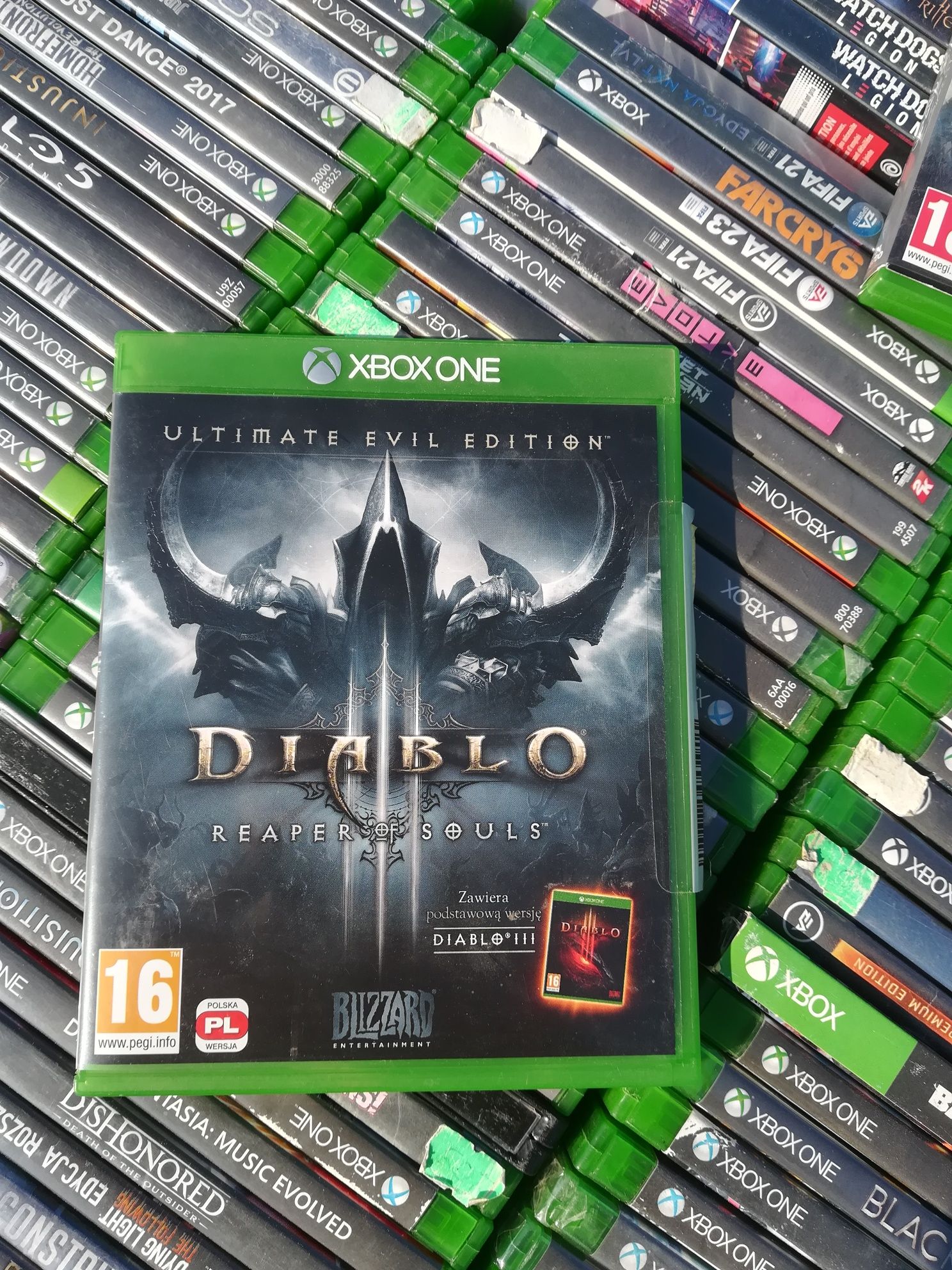 Diablo 3 III reaper of souls PL xbox one