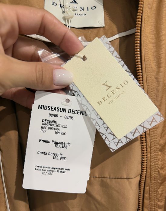 Parka feminina Decénio