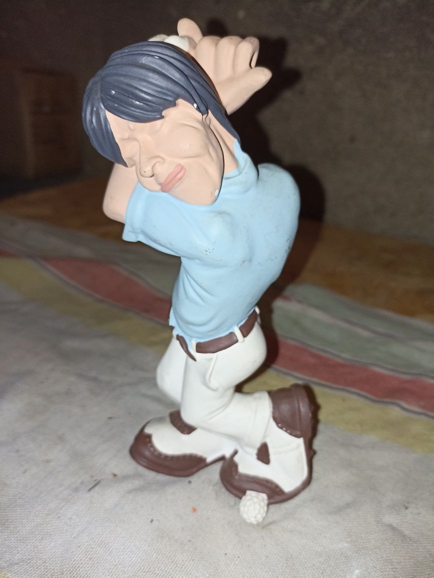 Stara vintage Figurka golfisty