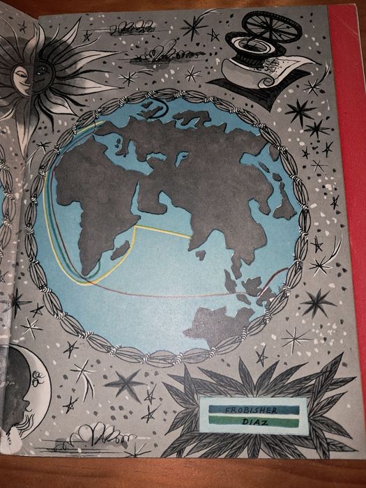 Livro antigo Famosos Marinheiros