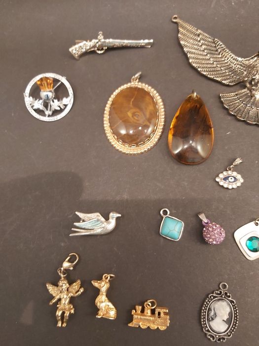 продам серебро подвески  кулоны Daisy,зажим мушкет stratton