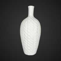 Wazon dzianina w kształcie butelki ceramika design B41410