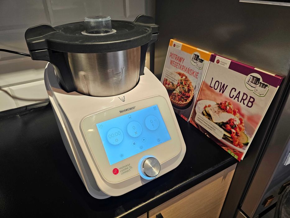 Lidlomix SilverCrest Monsieur Cuisine Connect cały zestaw + książki