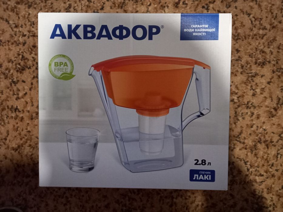 Продам новий фільтр глечик для води Аквафор