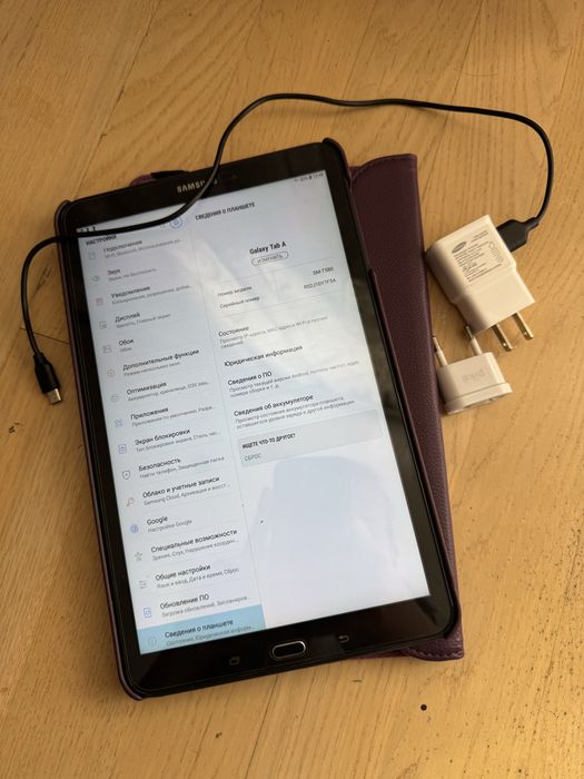 Планшет Samsung Galaxy Tab A SM-T 580 на 16 гб