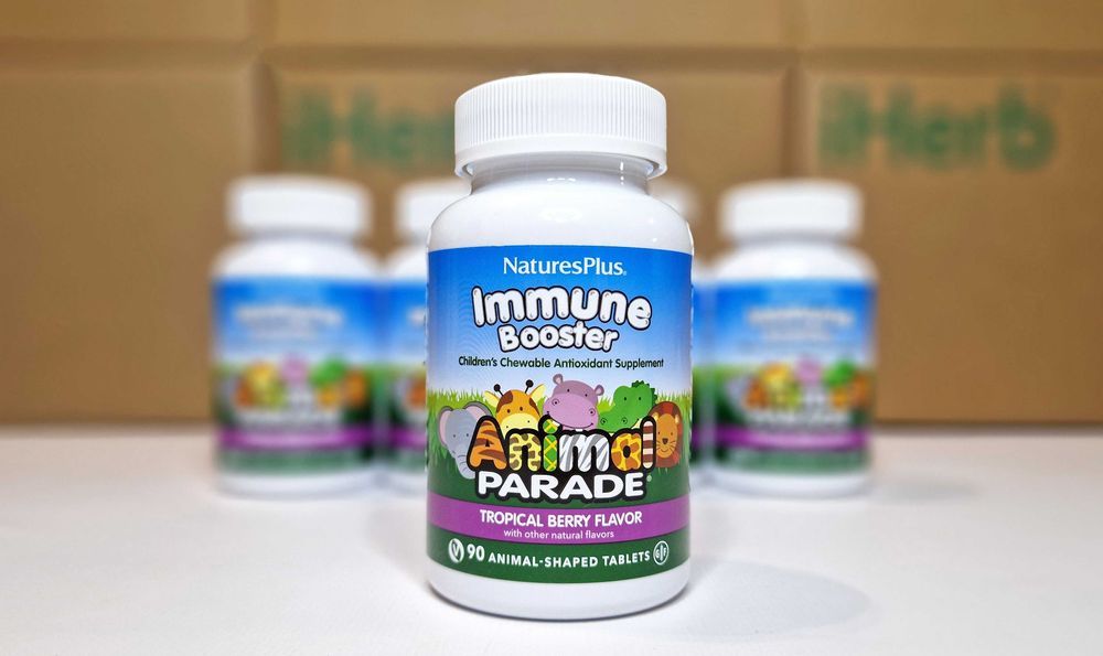 NaturesPlus, Animal Parade Kids Immune Booster, зміцнення імунітету