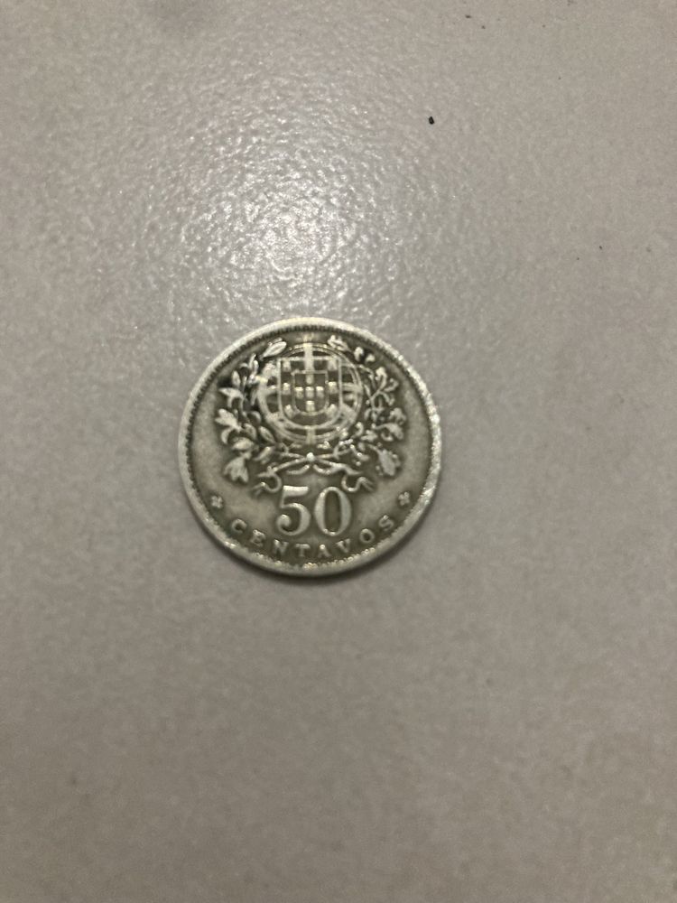 Moeda de 50 CENTAVOS de 1951