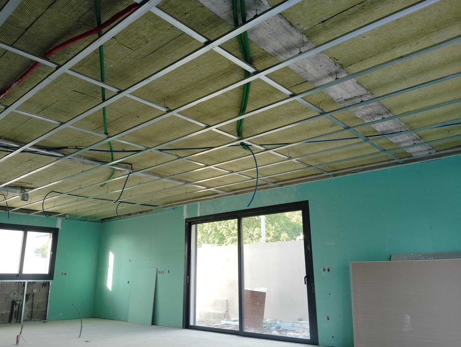 Montagem de Pladur/ emassamentos