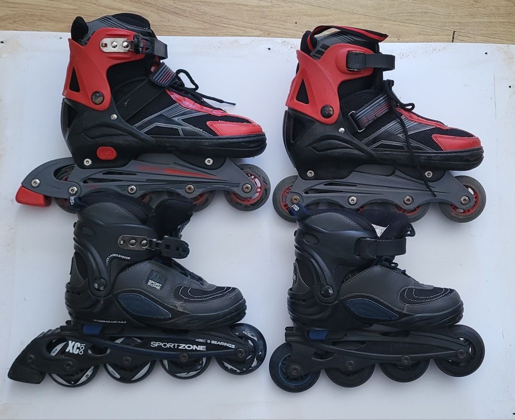 Patins  em  linha
