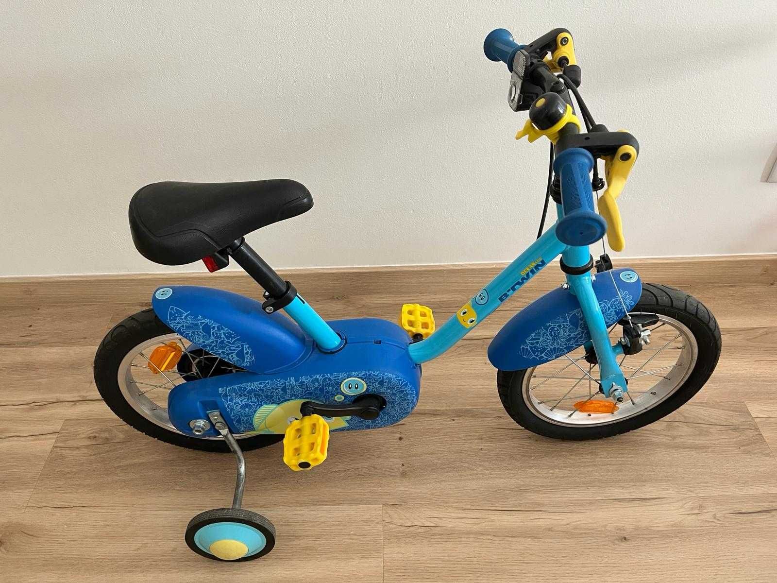 BICICLETA BTWIN de criança 3-5 Anos  14 Polegadas