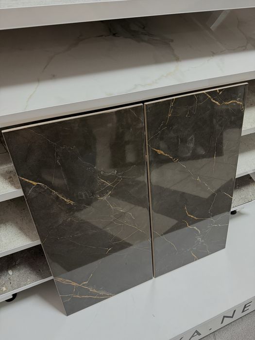 Płytki Glazura FANCY BLACK 30x60 Ścienne Ceramika Paradyż