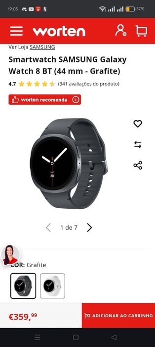 Smartwatch Samsung
