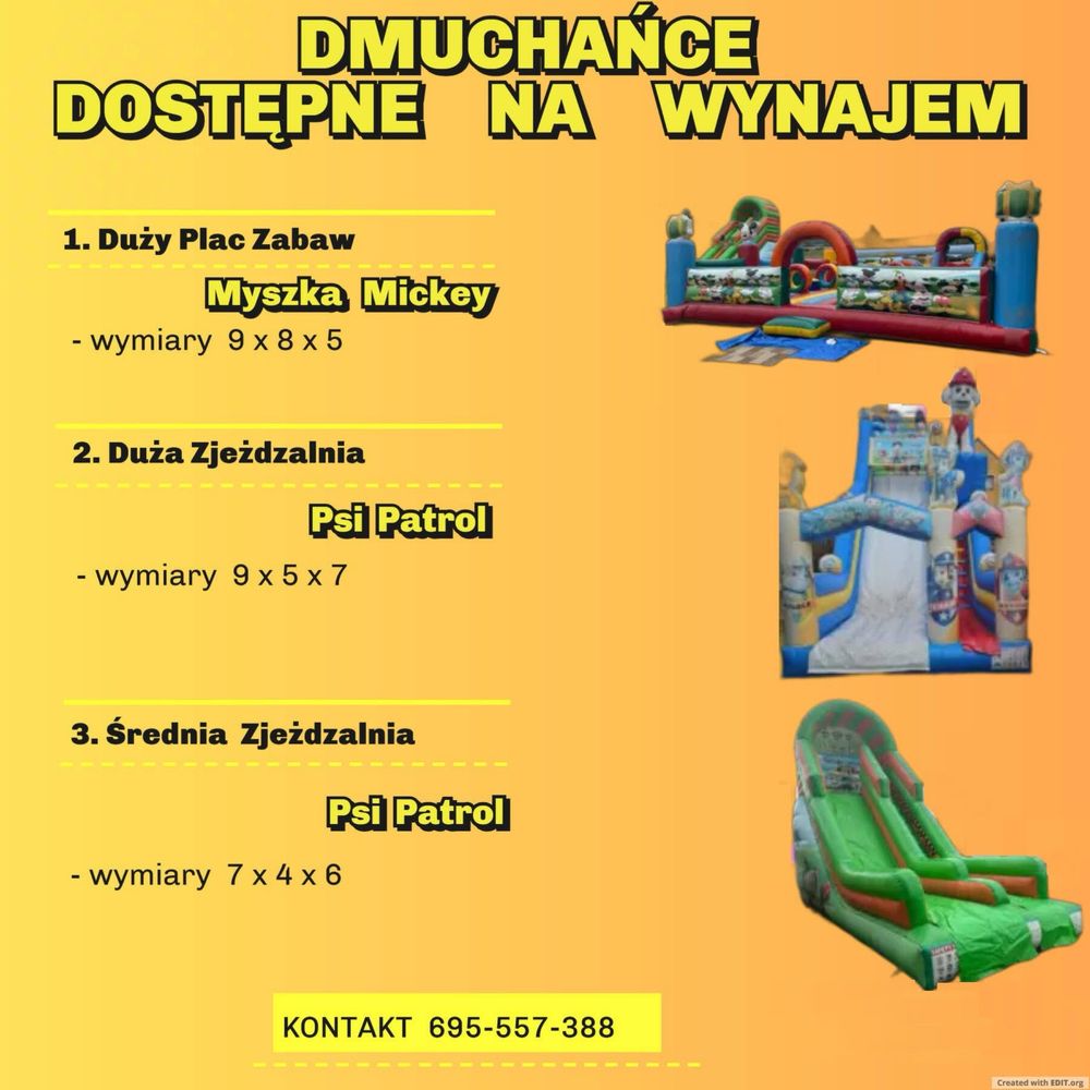 Wynajem dmuchańców , eliminator , byk rodeo , maszyny