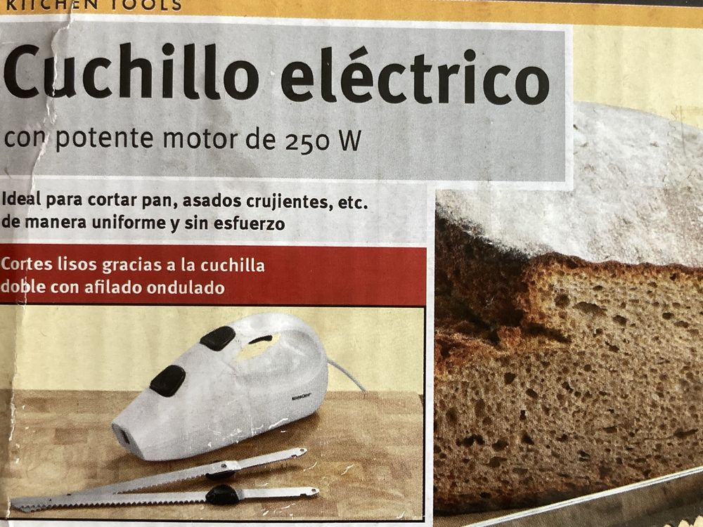 Faca eletrica de cozinha