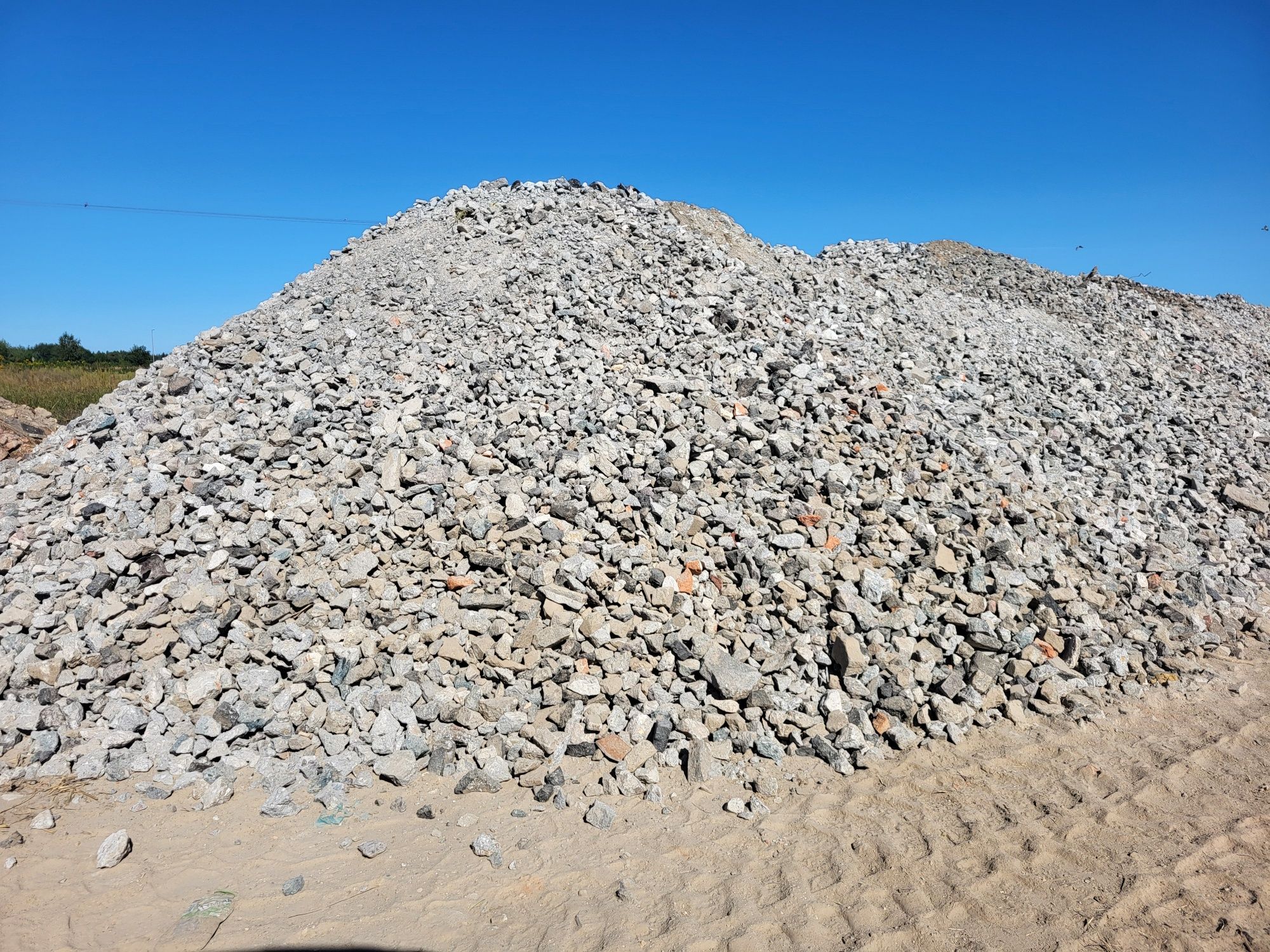 kruszywo betonowe, gruz, tłuczeń Płock