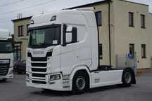Scania S500 EURO 6 / STANDARD / AUTOMAT / RETARDER / NAVI / LODÓWKA / FULL LED / KLIMA POSTOJOWA / 2 ZBIORNIKI  Sprowadzona / Serwisowana