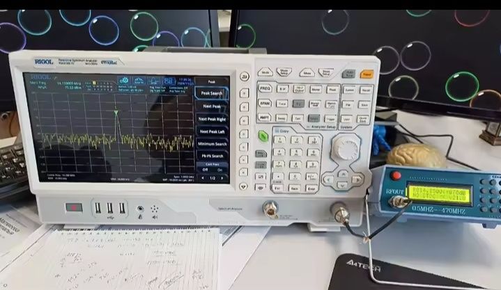 Генератор радиочастотных сигналов ГСС 0,5-470 MHz МГц FM ФМ