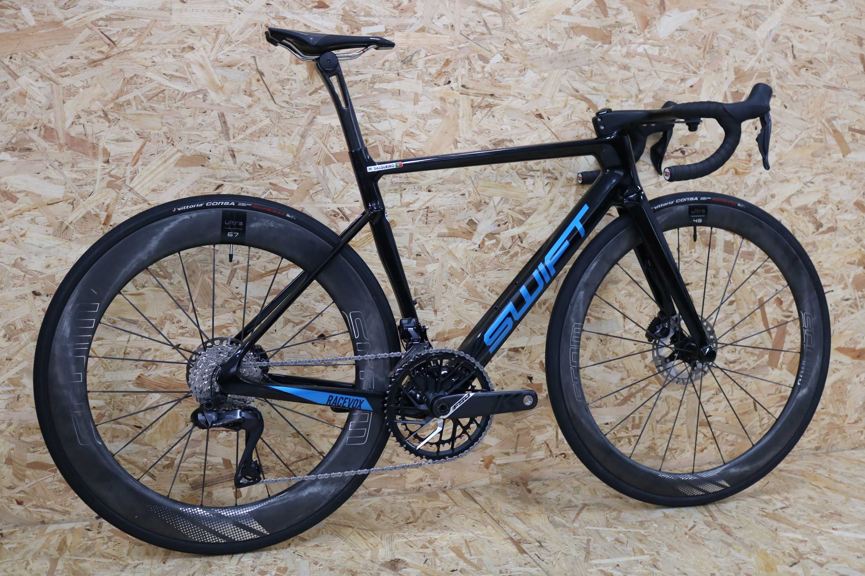Bicicleta disco carbono Swift Racevox Evo - Ultegra 12 - Rodas carbono