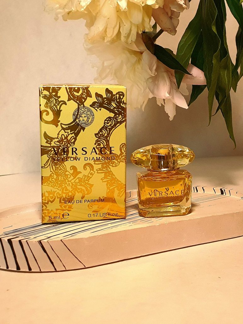 Мініатюри Versace brigh crystal absolu/yellow diamond 5мл