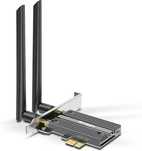 Adapter WiFi 6 PCIe Adapter 1800Mbps, Bluetooth 5.2 dla PC