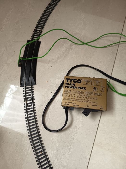 Elektryczna kolejka z PRL