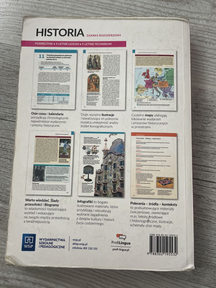 Historia podręcznik liceum i technikum zakres rozszerzony 3 WSiP