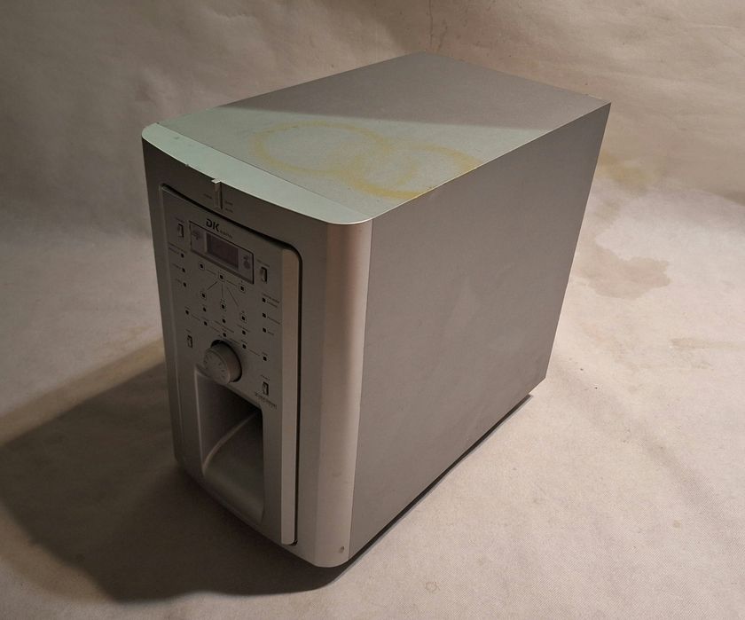 Subwoofer aktywny do kina domowego DK Digital AS-60 srebrny
