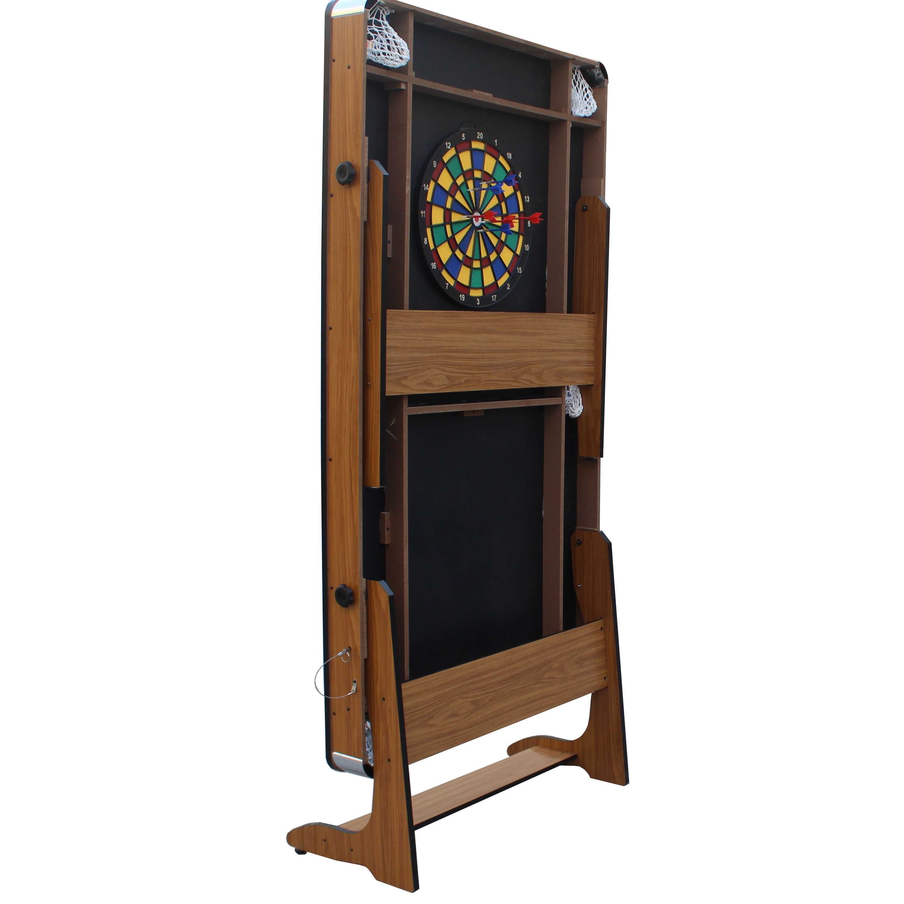 Bilard FP-6TT 3 w 1 składany stół bilardowy pionizowany 6ft tenis dart