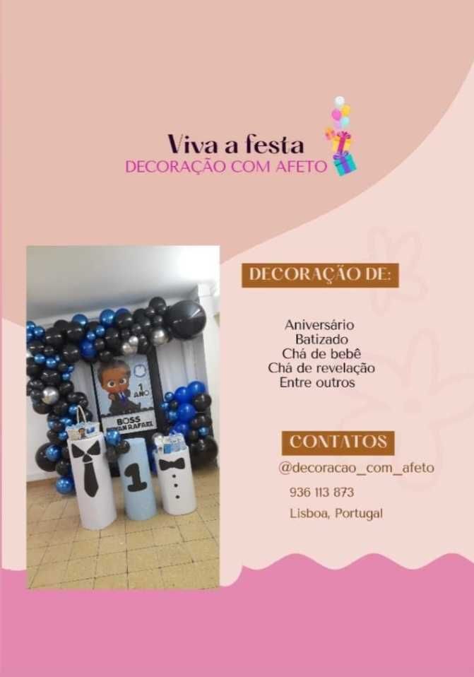 Caixas box/surpresas e decoração