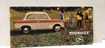 Folder reklamowy Trabant P50 1957r.