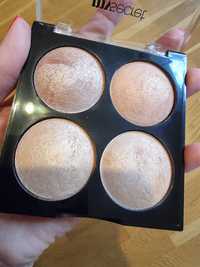 Paleta wypiekanych rozświetlaczy My Secret Face Illuminator Pallete