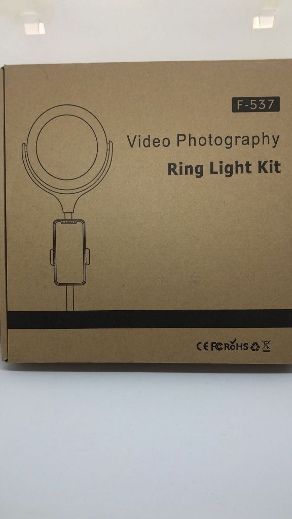 'Nowa Lampa Pierścieniowa 8" LED z uchwytem na telefon F-537! Idealna!