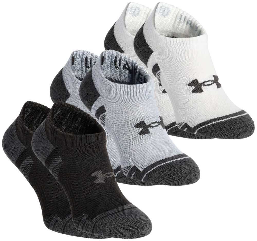 Skarpety stopki UA Under Armour Performance Tech 3PAK: różne rozmiary