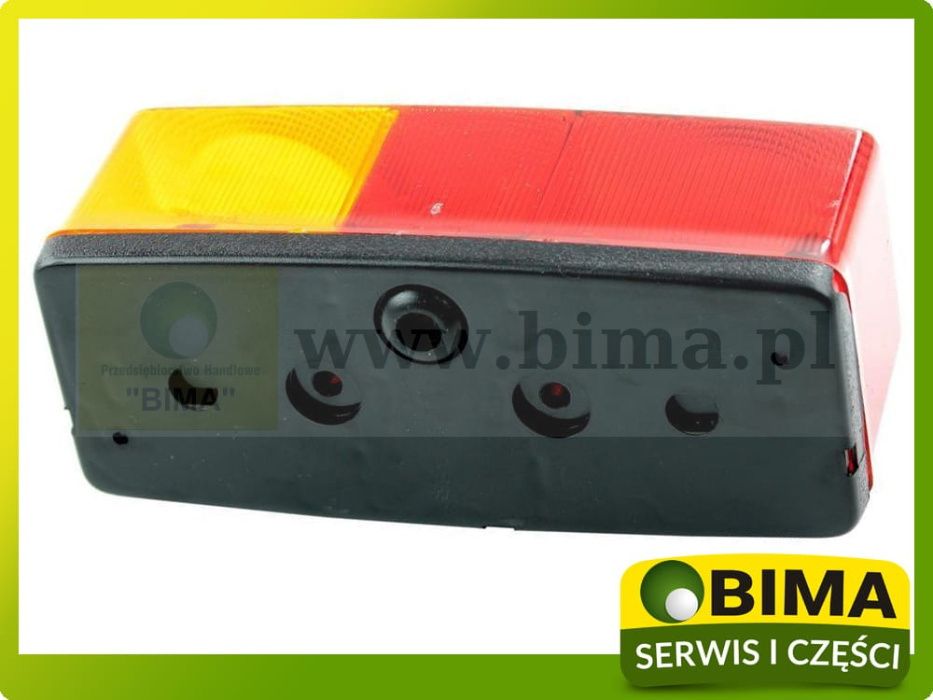 Lampa zespolona tylna prawa John Deere Massey Ferguson Renault Deutz