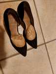 Buty na obcasie 8 cm , firma ryłko , rozmiar 38