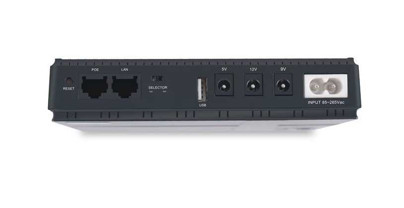 Безперебійник UPS для WI-Fi роутера 12V/9V/5V 10400 mAh (ДБЖ)