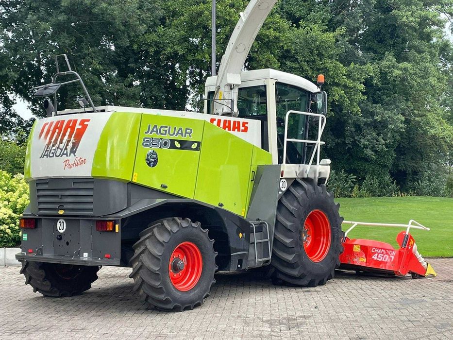 Claas Jaguar 830, 2010, 3945 h, kemper 445, stan bardzo dobry