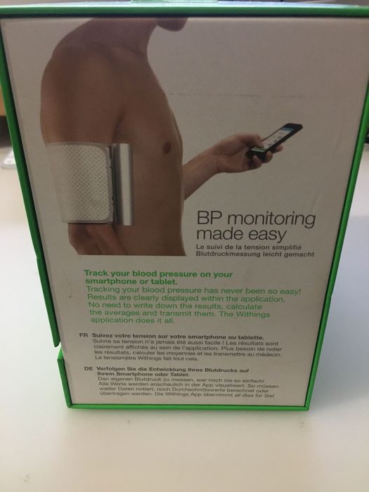 Medidor de pressão Withings