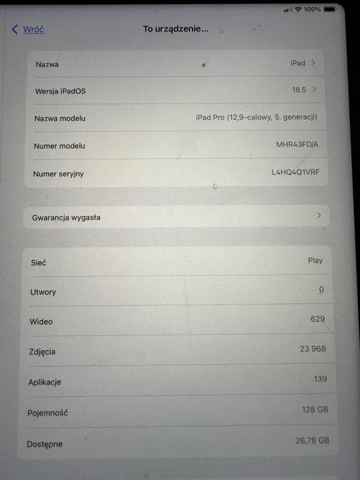 tablet Apple iPad Pro 12,9” 5. gen Magic Keyboard Apple Pencil 2