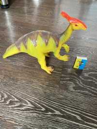 Резиновий динозавр, новый, рычит