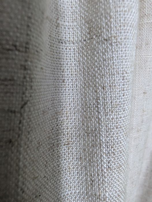 Kremowa dluga spodnica na gumce z kieszeniami rozmiar L