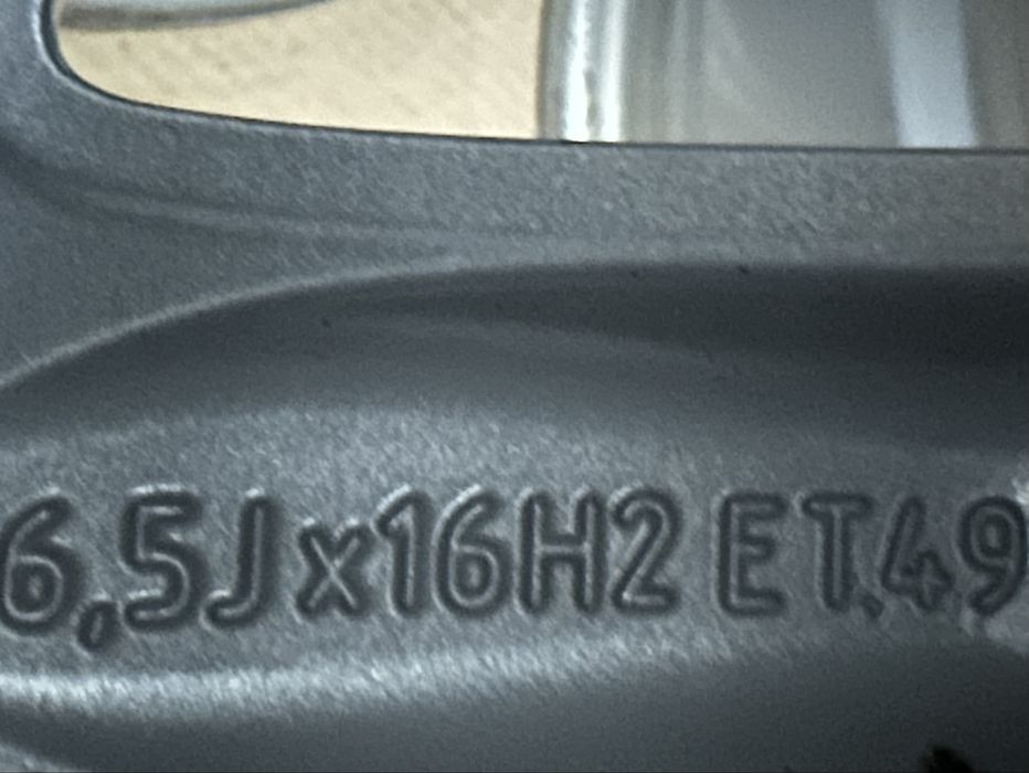 Оригінальні Диски R16 5x112/6,5JET49 Mercedes/VW/Audi/Skoda/Seat