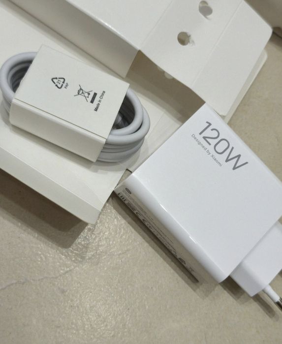 Carregador de telemóvel 120W Novo da Xiaomi