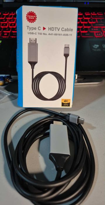 Kabel adapter HDMI USB-C 3.1 4K Xiaomi Mi 9 SE