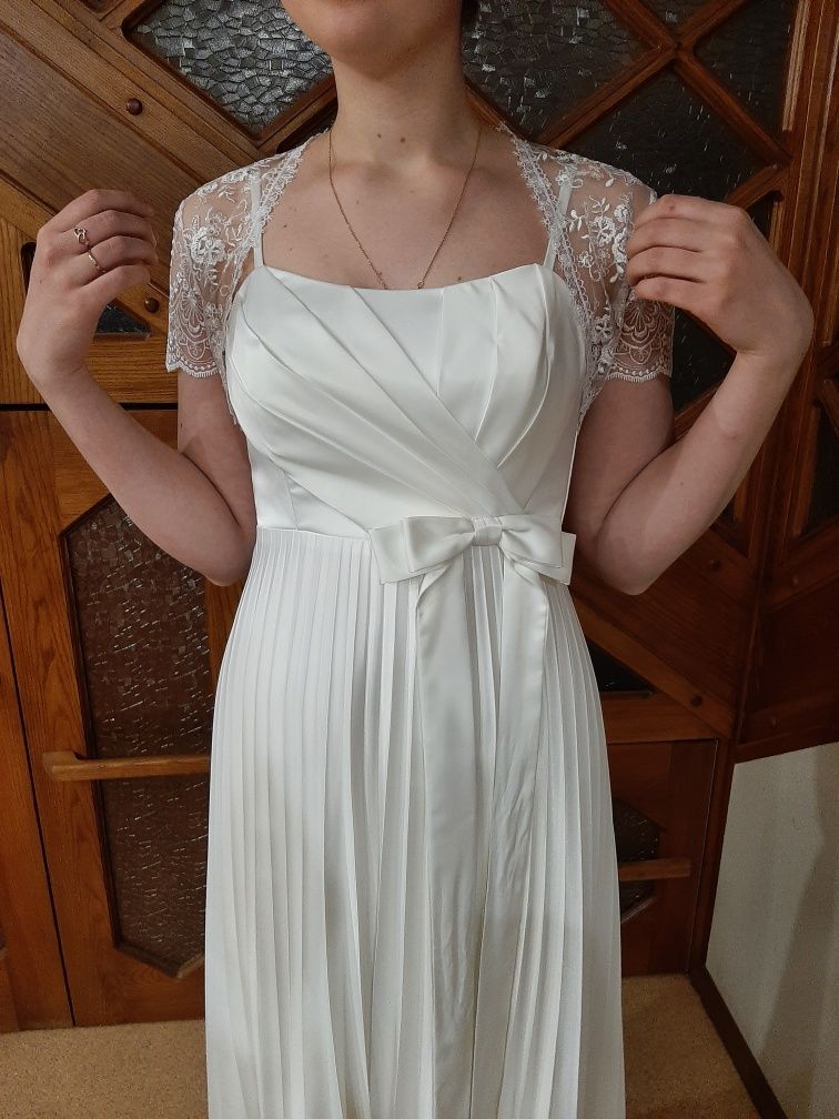 Нежное платье на свадьбу или выпускной