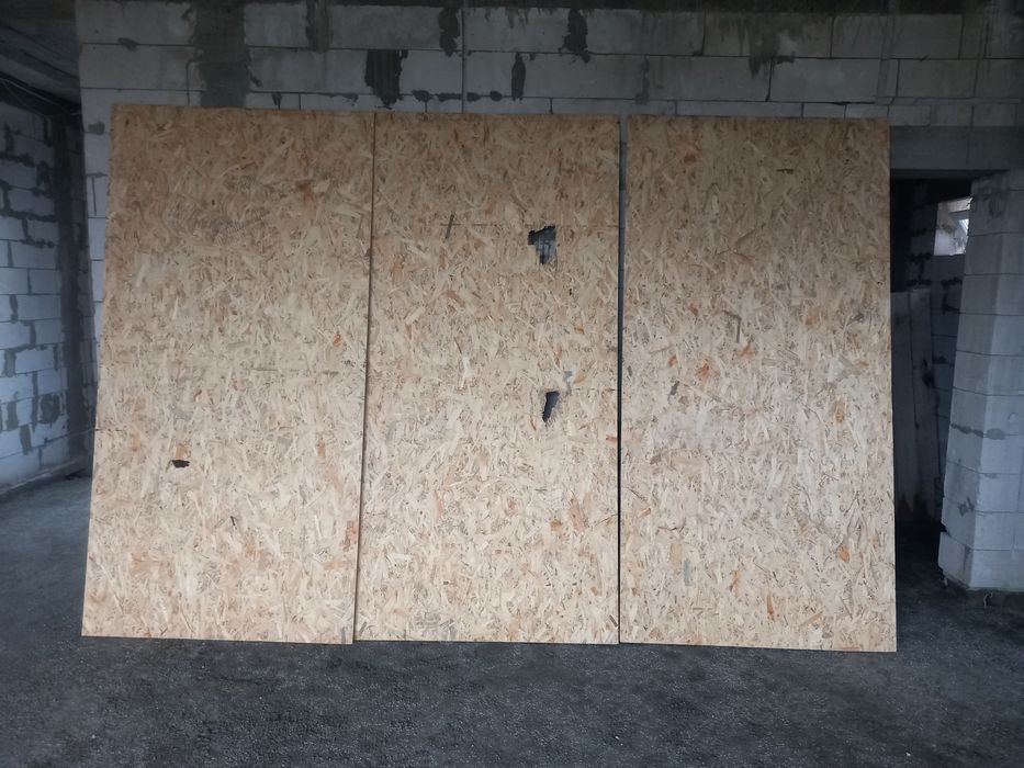 Продам OSB  плиты 10mm б.у