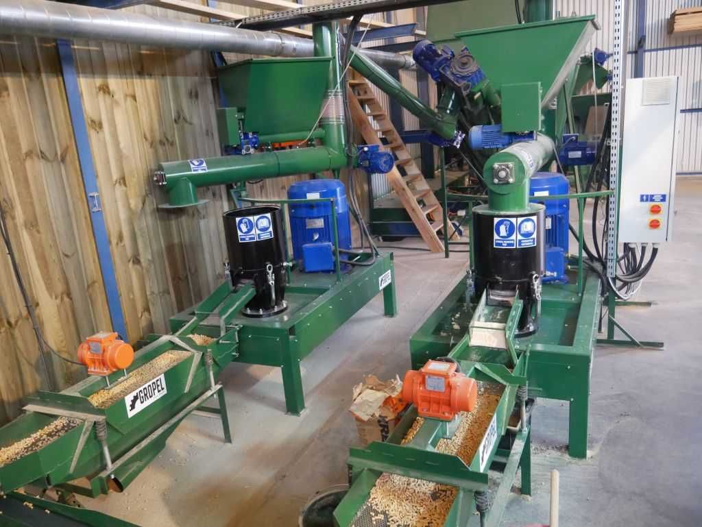 Peleciarka 22 kW, Linia do pelletu, Granulator PB-22, polska produkcja