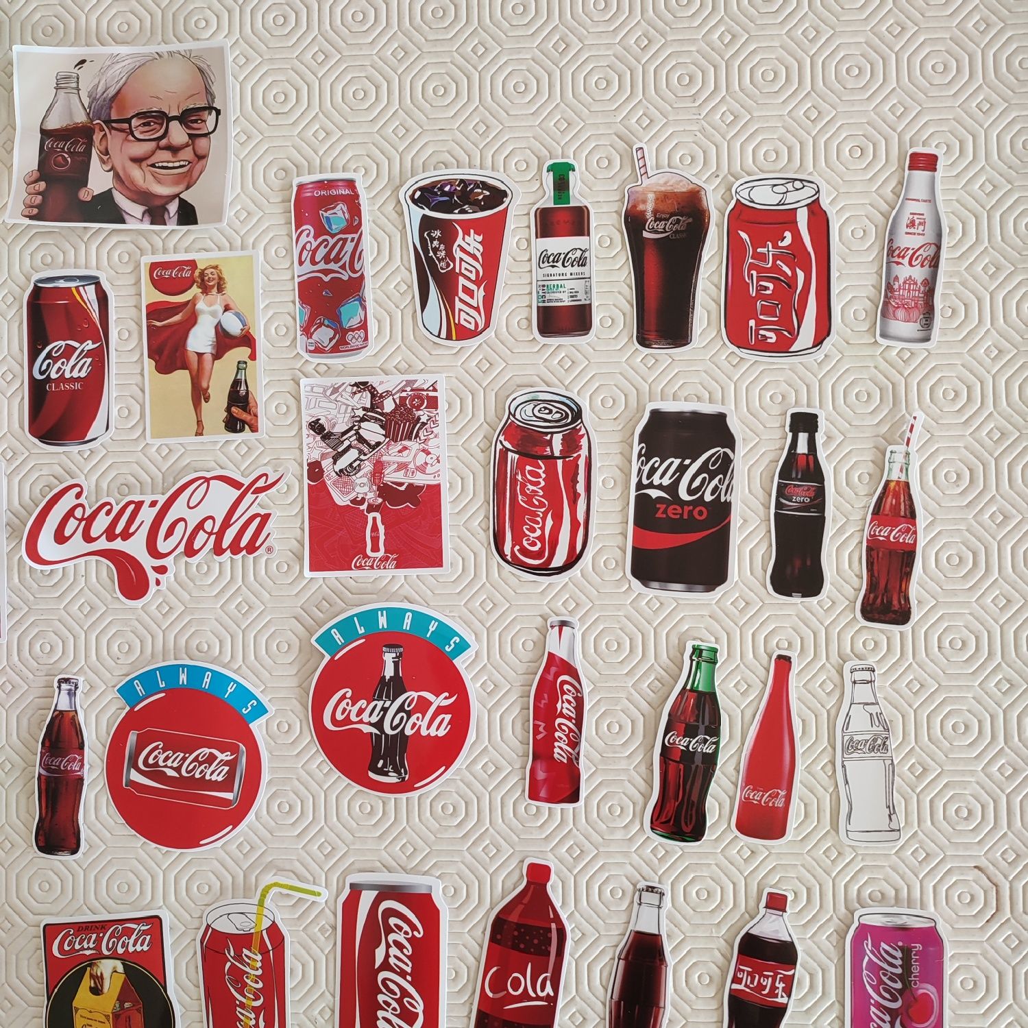 Autocolantes / Stickers Coca Cola