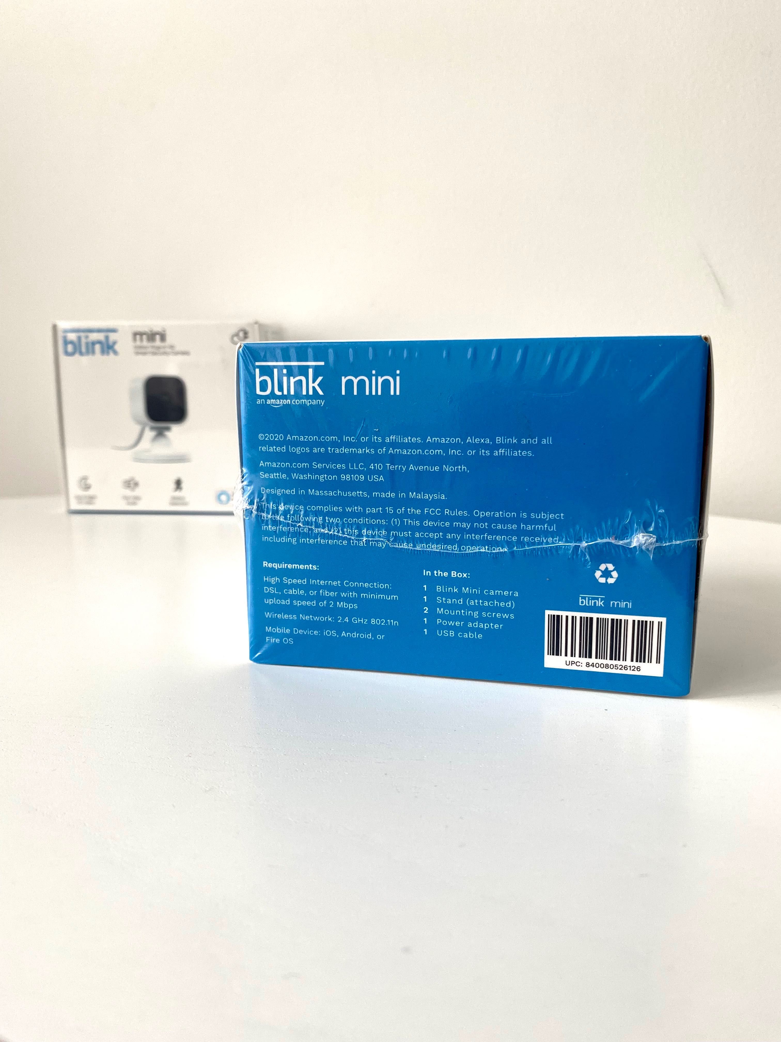 Blink mini 1080p Камера відеоспостереження видеонаблюдения IP умная